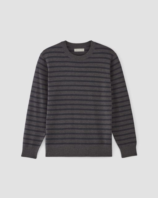 Alternative view of The No-Sweat Sweater | Uniform | Heathered Midnight / Heathered Ash
