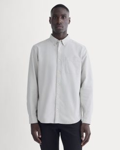The Slim Oxford Shirt | Grey | Tall