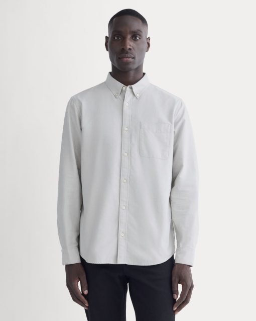 The Slim Oxford Shirt | Grey | Tall