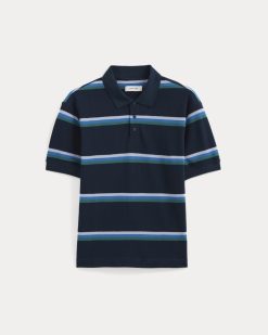 Alternative view of Classic Piqué Polo | Dark Sapphire/Aleutian/Imperial Blue/Everglade