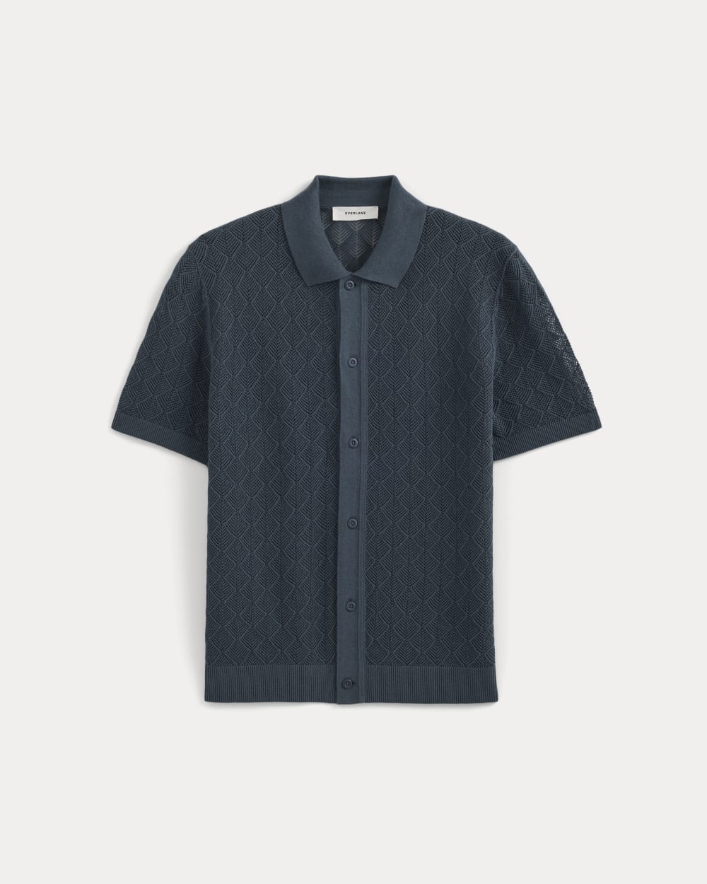 Open-Knit Resort Shirt | Midnight Navy - Image 2