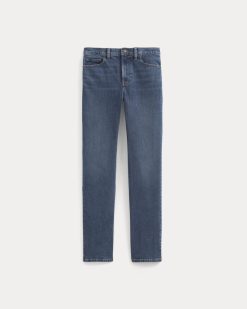 Alternative view of Comfort-Stretch Slim-Fit Jean | Dark Indigo