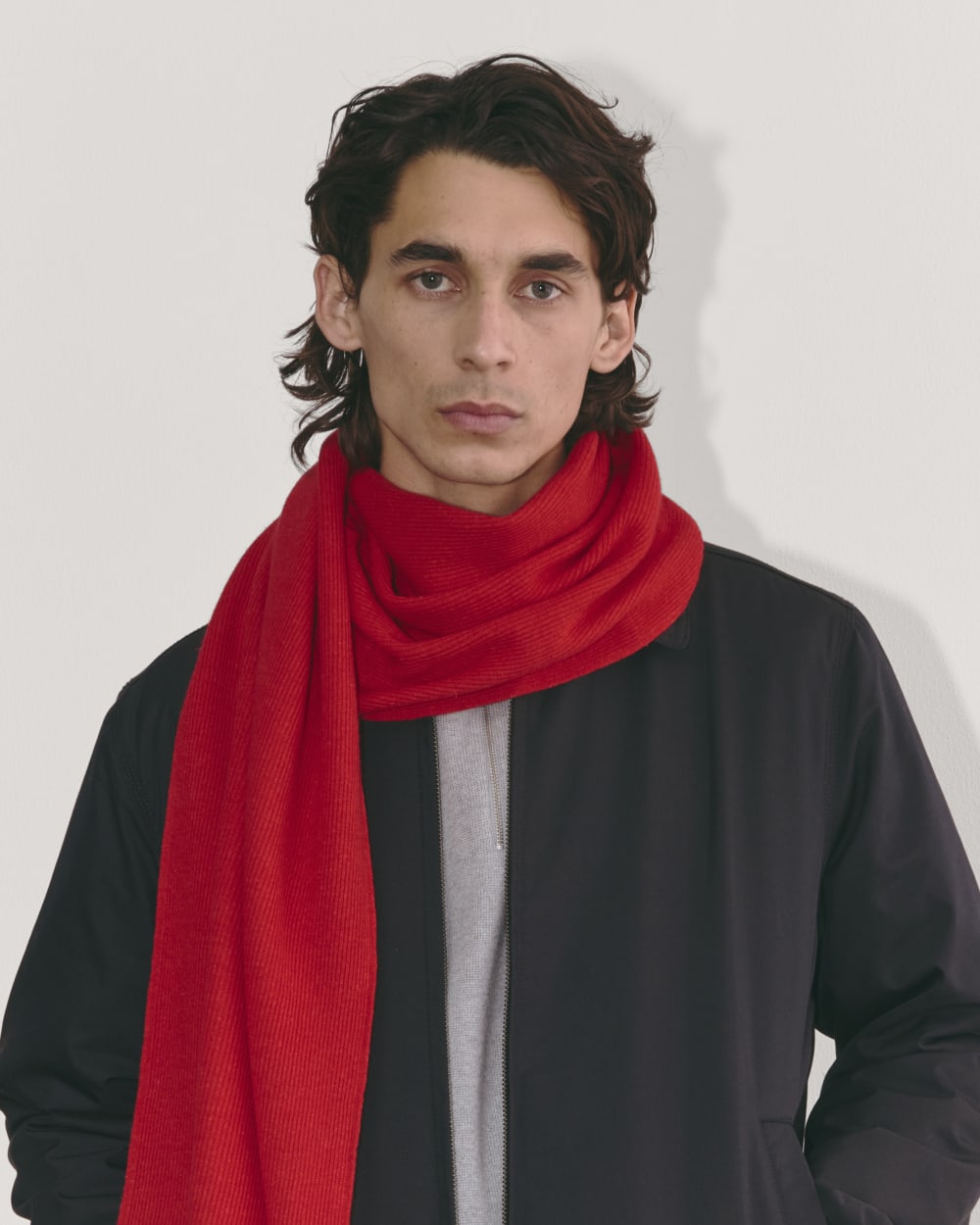 The Cabin Scarf | Classic Red - Image 4